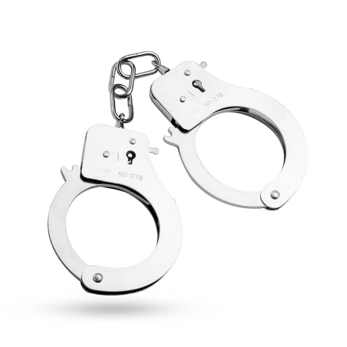 Металлические Наручники Easytoys Metal Cuffs Silver ET614SIL EDC Collections