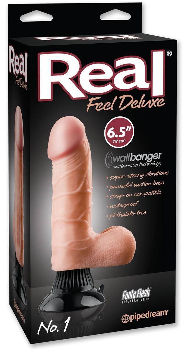 Вибратор реалистичный REAL FEEL DELUXE №2 телесный