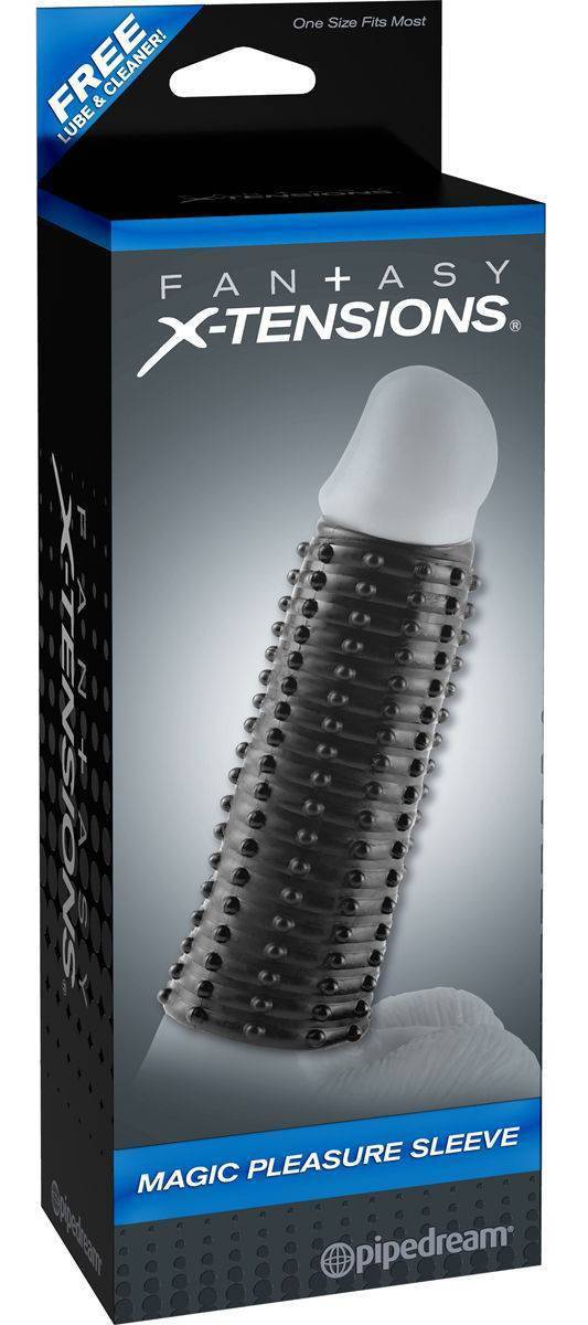 Насадка Fantasy X-tensions Magic Pleasure Sleeve черная