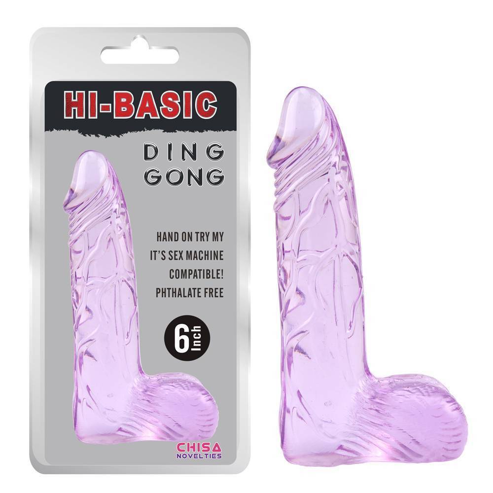 Фаллоимитатор Ding Dong 6" Purple CN-133043758