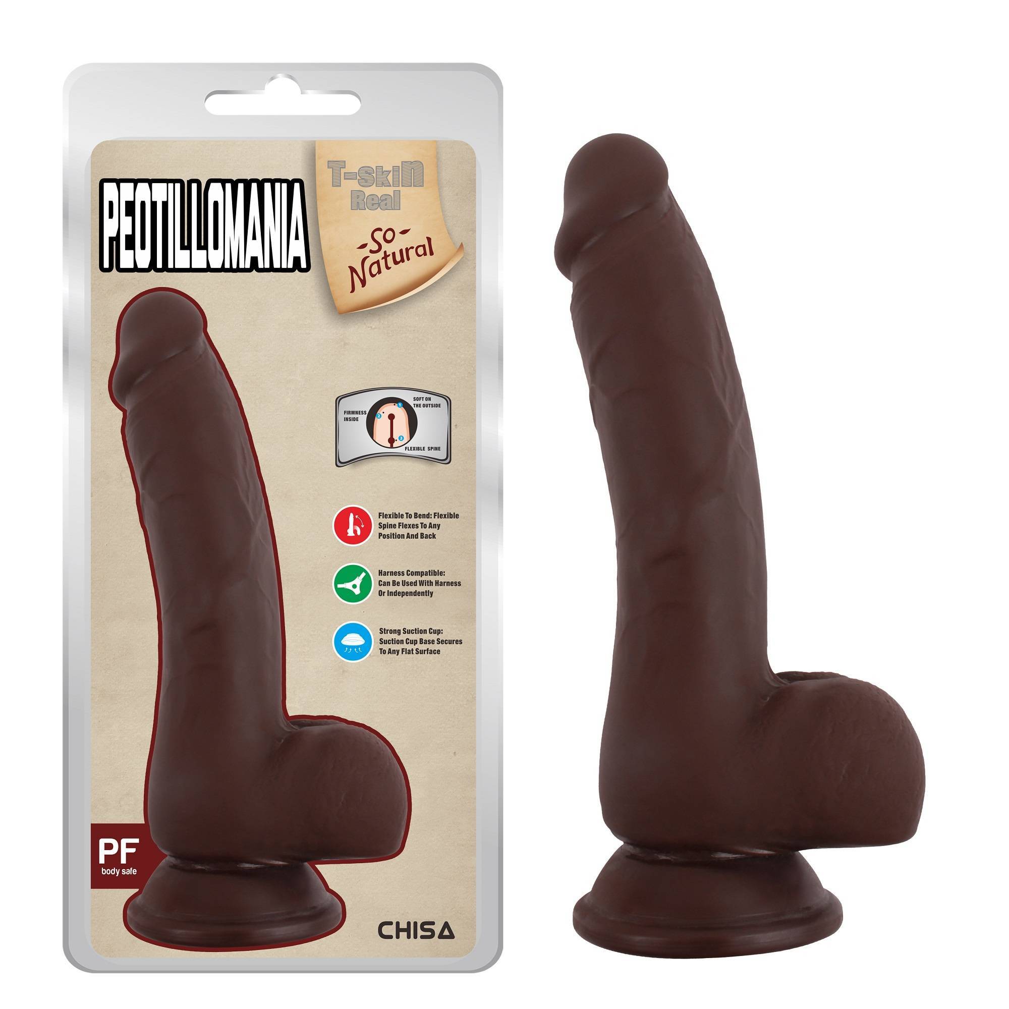 Фаллоимитатор Peotillomania Brown CN-711773244