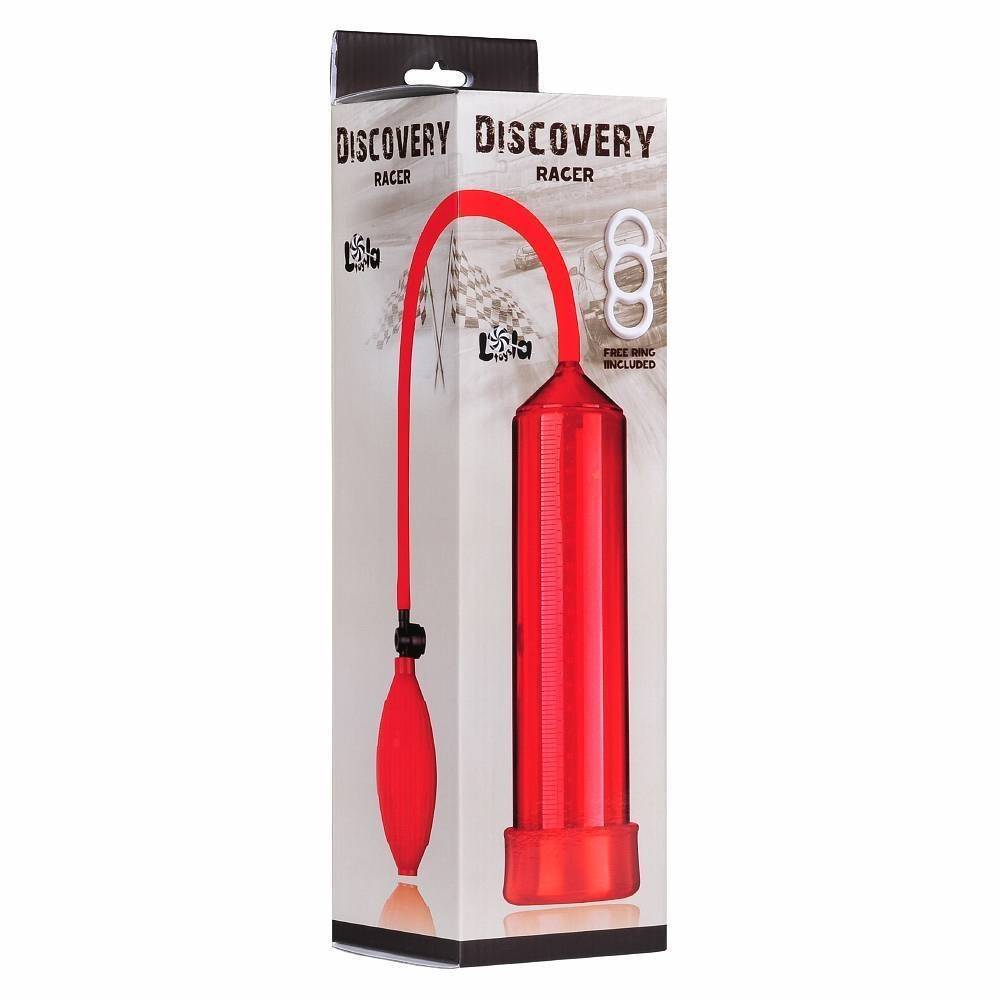 Вакуумная помпа для члена Discovery Racer Red 6900-00Lola Красный Lola Games Discovery