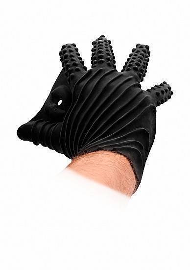Перчатки для мастурбации Shots-fist it SH-FST003BLK Черный Shotsmedia