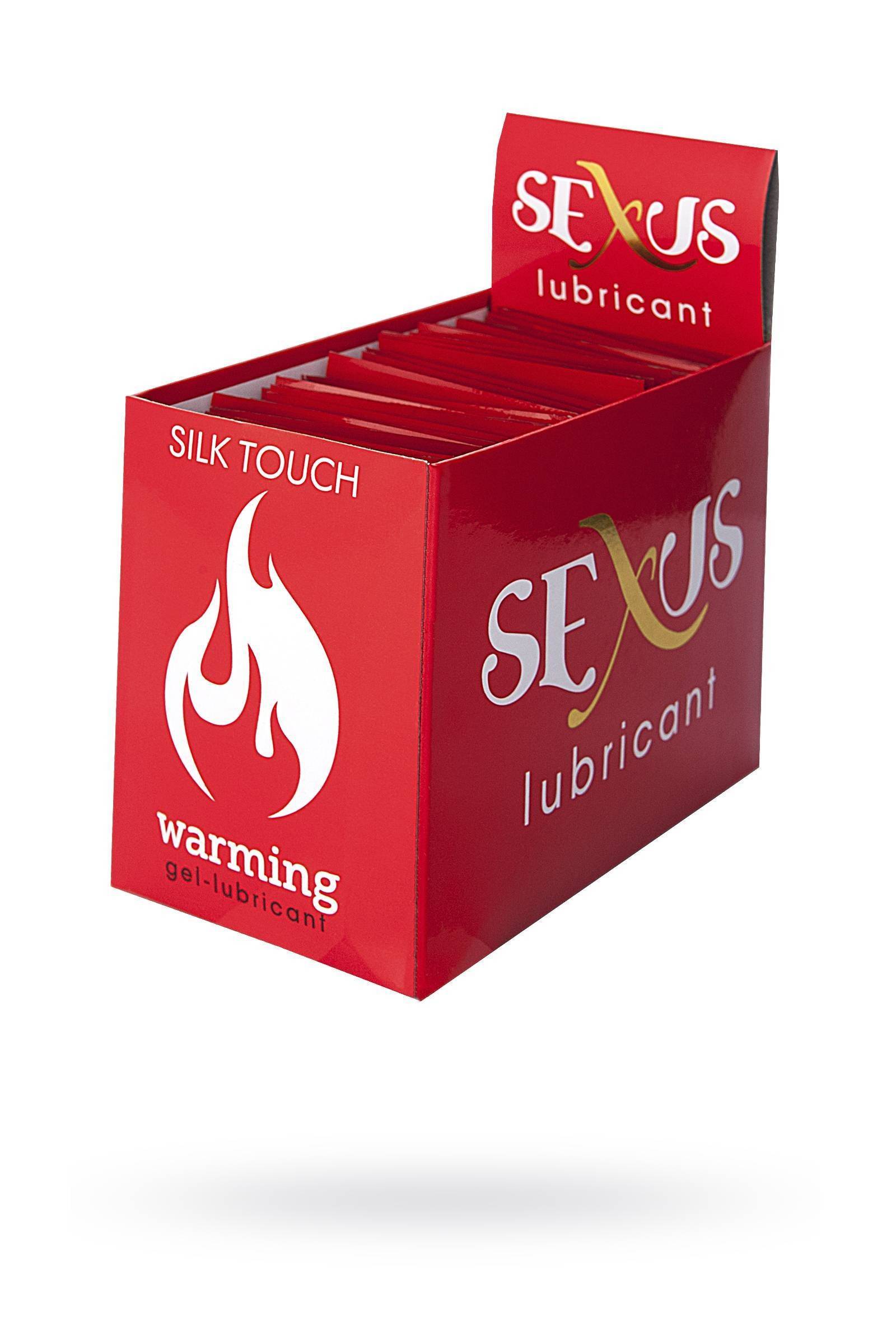 Гель-лубрикант Sexus на водной основе разогревающий Silk Touch Warming 6 мл