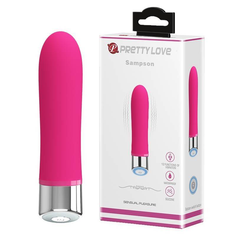 Вибропуля Pretty Love Sampson Розовая BI-014610-1 Розовый Baile