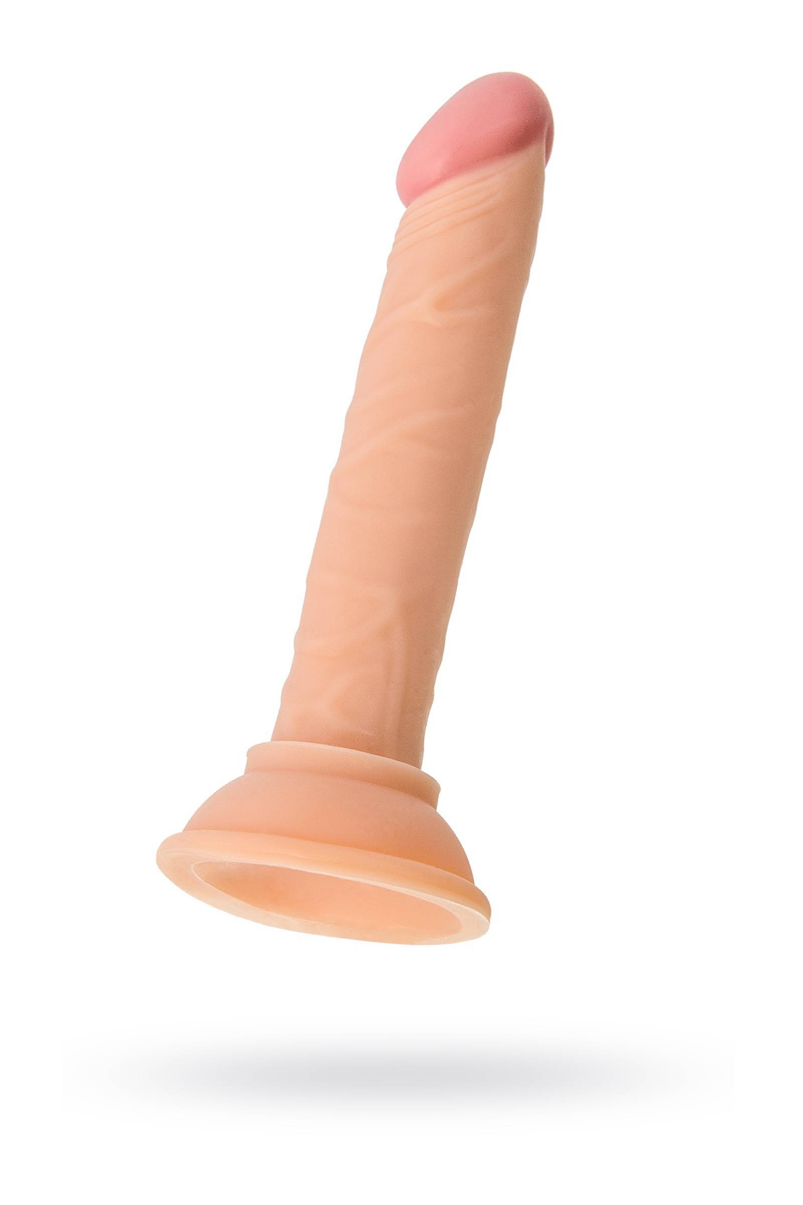 Анальный фаллоимитатор TOYFA, PVC, телесный,14 см