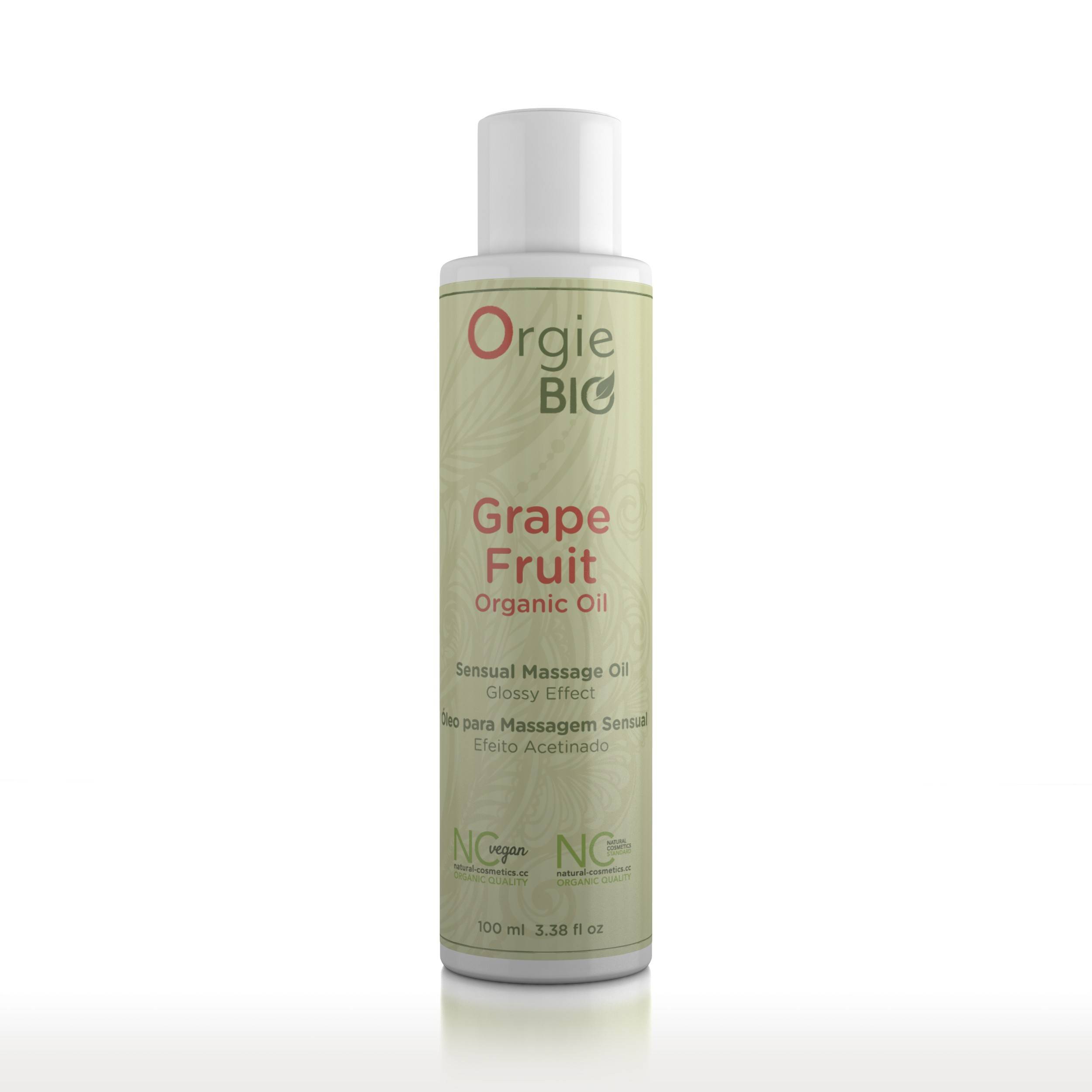 Органическое масло для массажа ORGIE Bio Grapefruit с ароматом грейпфрута, 100 мл ORGIE