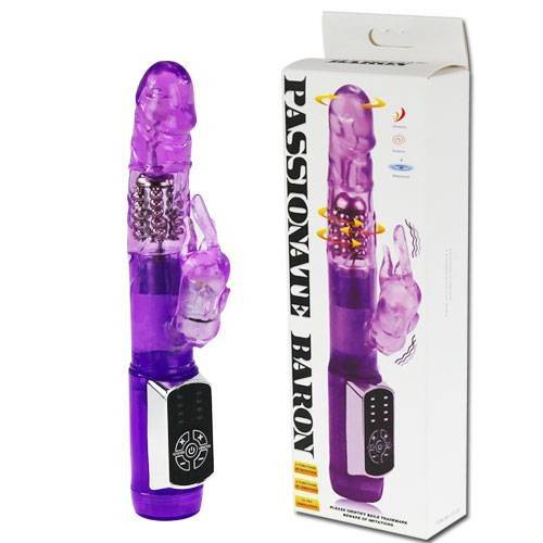 Вибратор Хай-Тек Baile Passionate Baron фиолетовый BW-037301