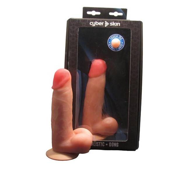 Фаллоимитатор на присоске Кибер-кожа в подарочной упаковке 813905ru Lovetoy