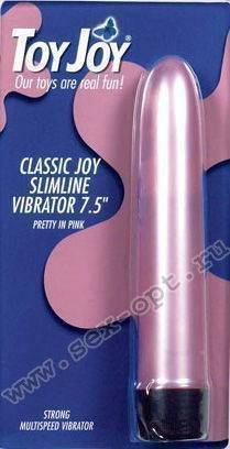 Вибратор розовый Classic Joy