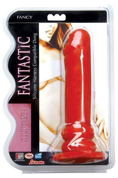 Фаллоимитатор 16,5см силикон красный Dream Toys