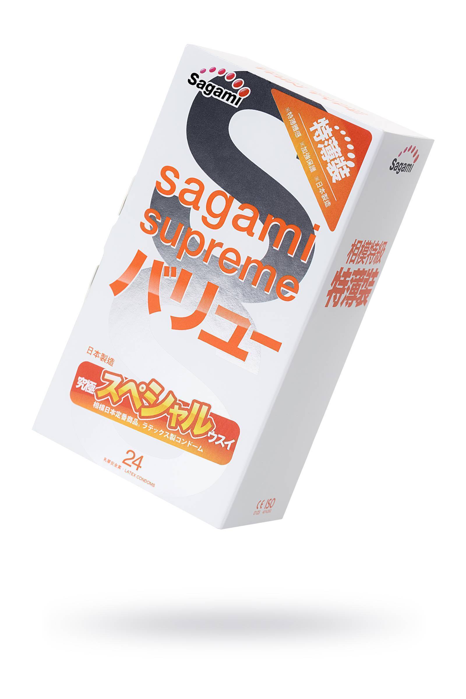 Презервативы латексные Sagami Xtreme 0.04mm №24 Прозрачный Sagami