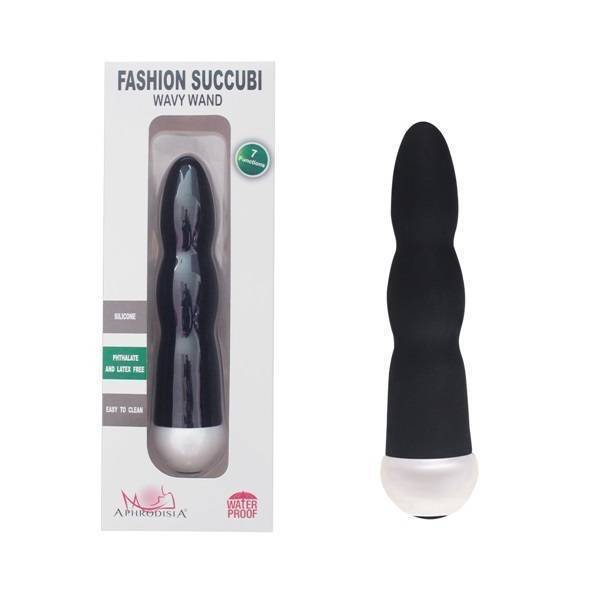 Вибратор FASHION SUCCUBI WAVY WAND Black 91013BlackHW