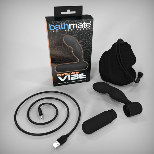 Bathmate Анальная вибровтулка Prostate Vibe черная BM-PM-BR