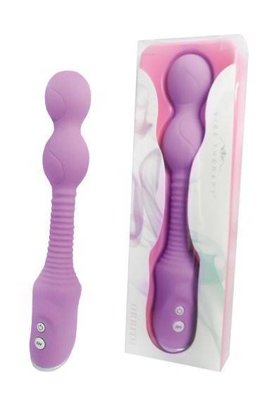 Вибратор фиолетовый 16 см Vibe Therapy Orbito