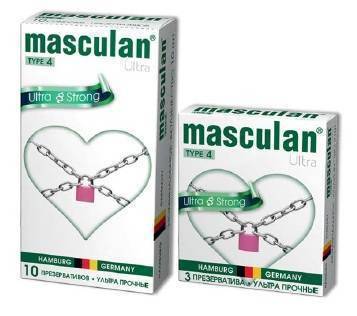 Презервативы Masculan Ultra 4, 10 шт. Ультра прочные 10/10