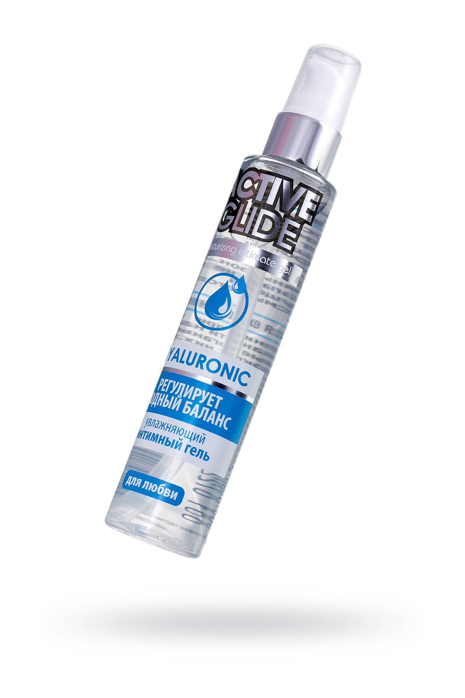 Увлажняющий интимный гель ACTIVE GLIDE HYALURONIC, 100 г Лаборатория ''Биоритм''