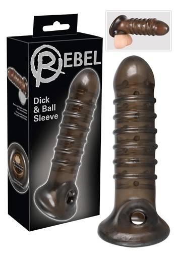 Насадка на пенис Rebel smoke Черный ORION Насадка на пенис Rebel smoke Черный ORION