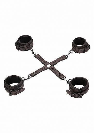 Комплект для бандажа OUCH! Titanium Grey SH-OU249GRY Титаново-Серый Shotsmedia