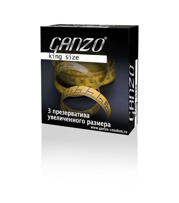 Презервативы Ganzo King Size № 3 Увеличенного размера 3/24