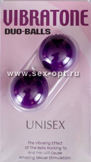 Вагинальные шарики Dream Toys, фиолетовые, Ø3,5 см