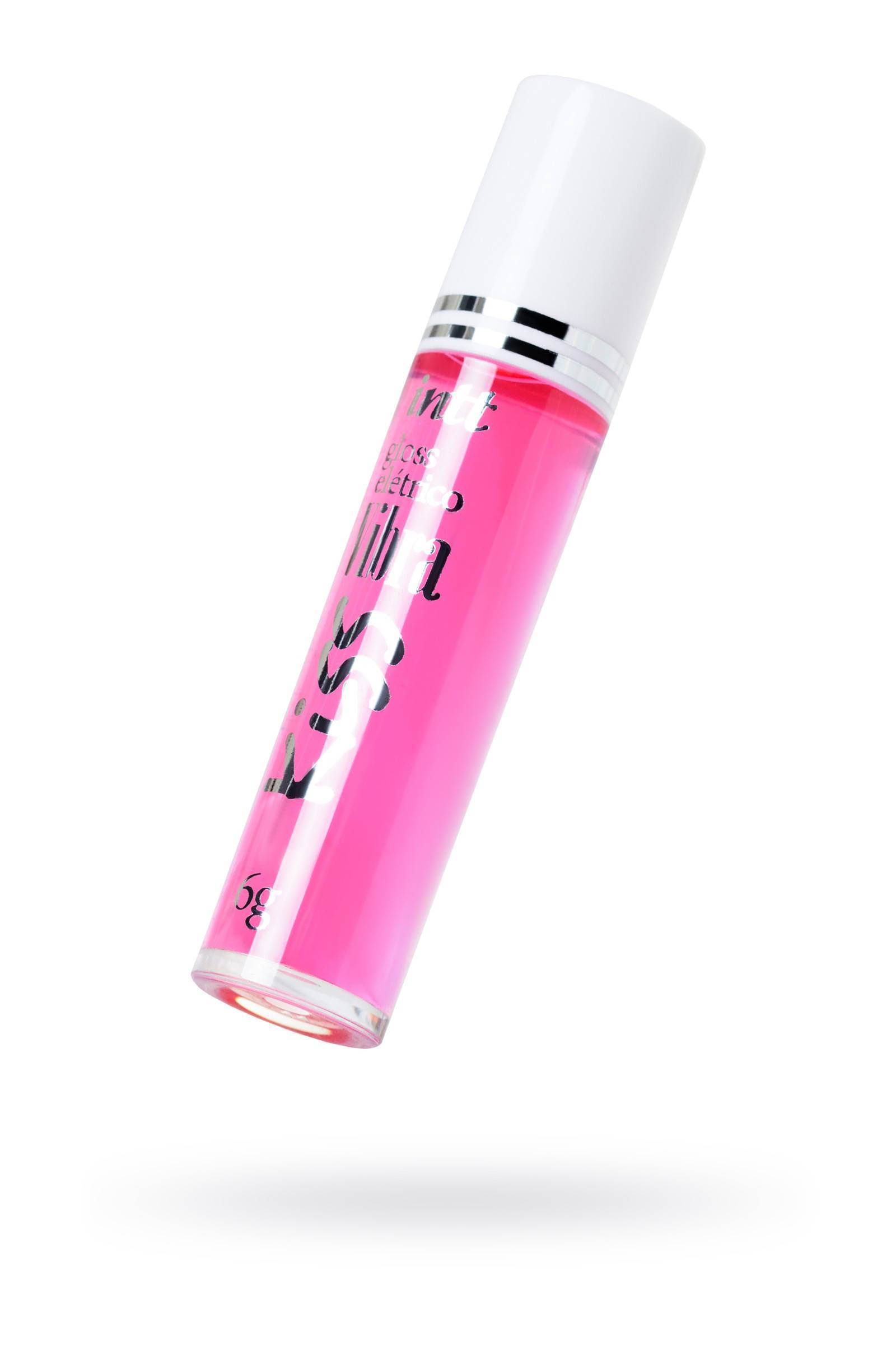 Блеск для губ INTT GLOSS VIBE Tutti-frutti с эффектом вибрации, фруктовый, 6 г INTT