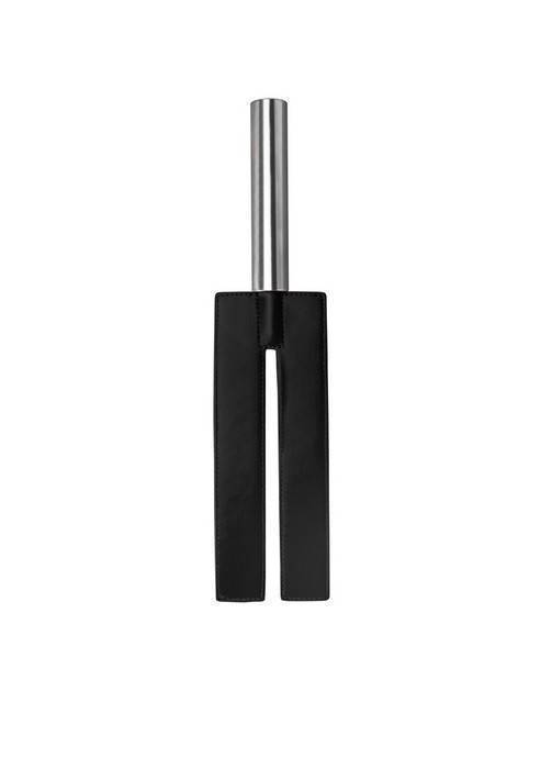 Шлёпалка Leather Slit Paddle черная