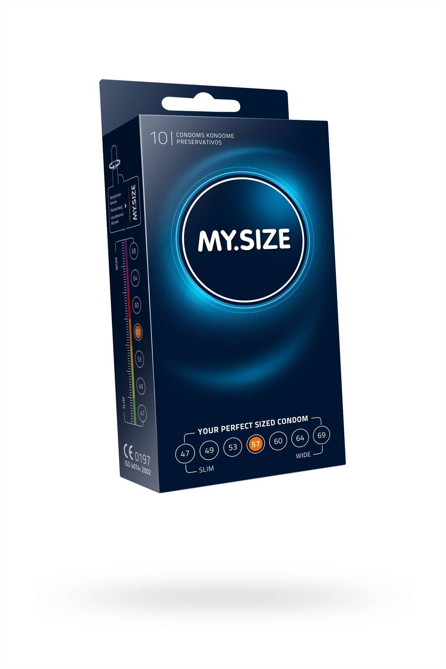 Презервативы ''MY.SIZE'' №10 размер 57 (ширина 57mm)