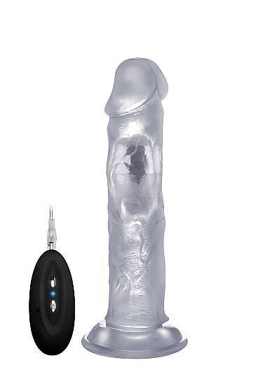 Реалистичный вибратор Realistic Cock 9" Transparent SH-REA009TRA