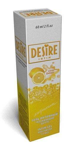 Гель-лубрикант Desire цитрус 60мл.