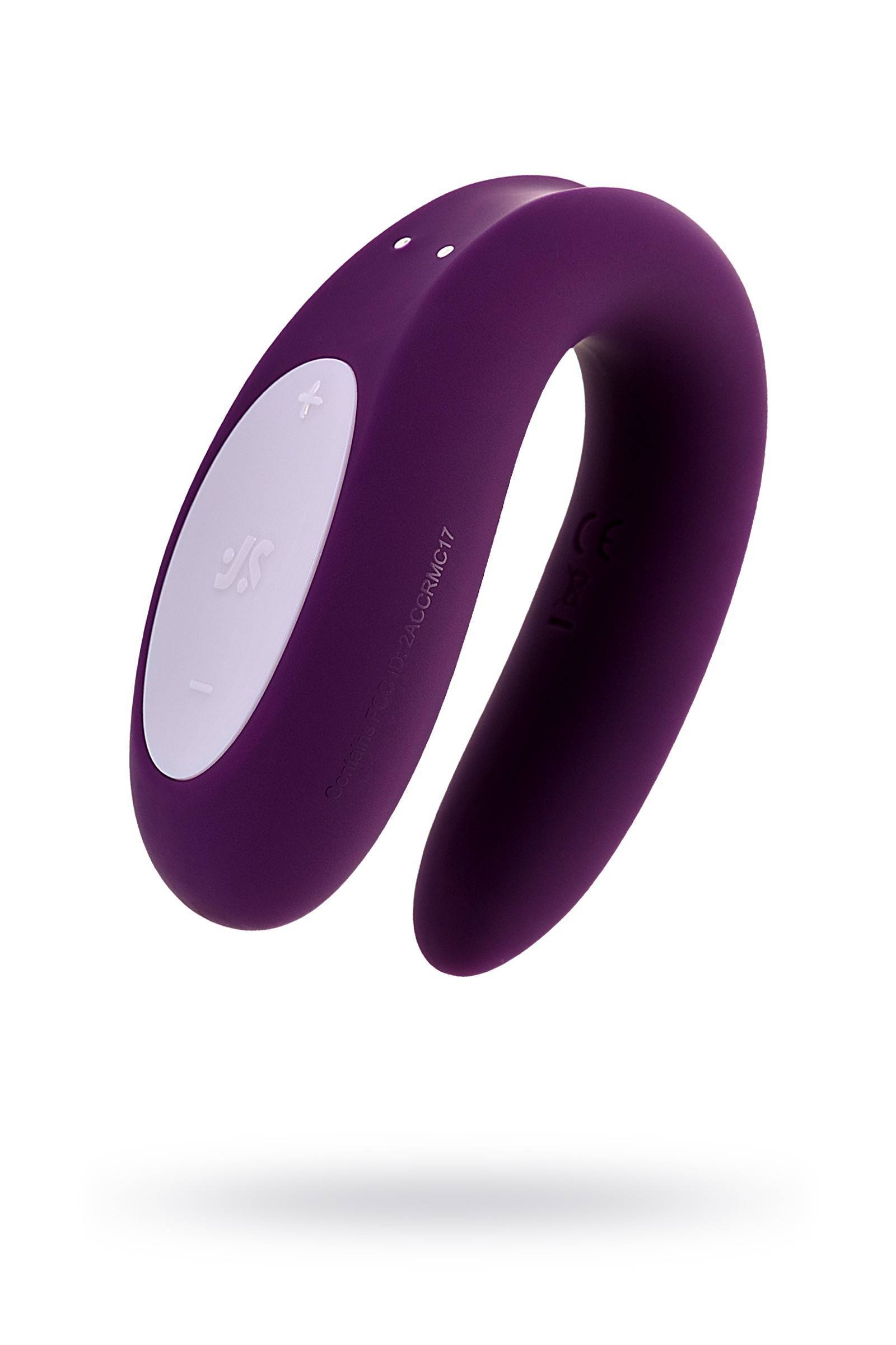 Многофункциональный стимулятор для пар Satisfyer Partner Double Joy, Силикон, Фиолетовый, 18 см