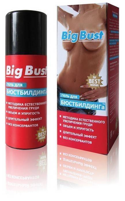 Гель для увеличения груди BIG BUST, 50 г Гель для увеличения груди BIG BUST, 50 г