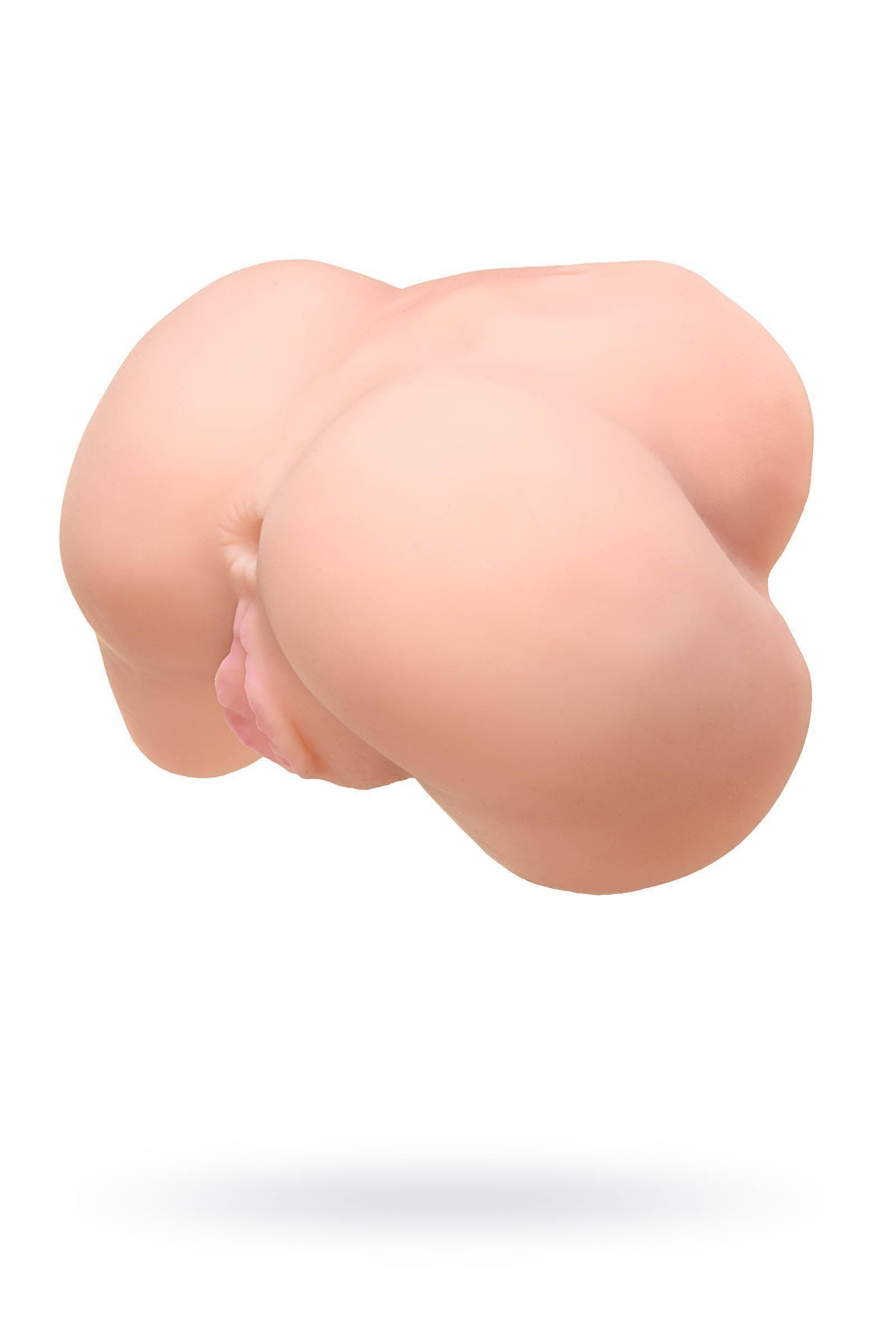 Мастурбатор реалистичный TOYFA Juicy Pussy Scarlett с вибрацией, вагина и анус, TPR, телесный, 17 см