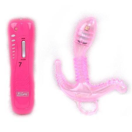 Стимулятор с вибрацией Baile розовый BI-014038PK