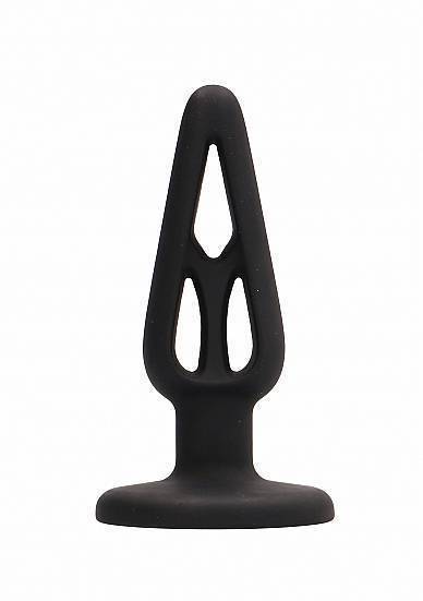 Анальная пробка 4 Inch Hollow№2 Black SH-PLU008BLK Черный Shotsmedia
