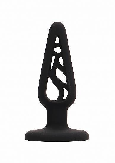 Анальная пробка 4 Inch Hollow№3 Black SH-PLU009BLK Черный Shotsmedia