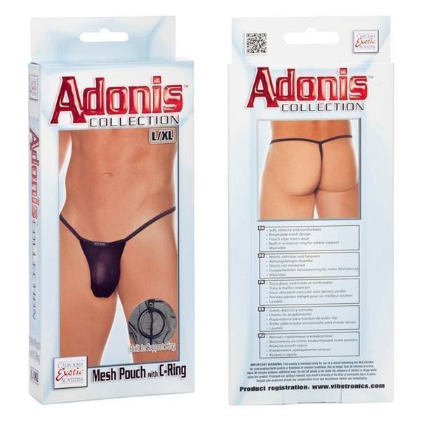 Мужские трусы с кольцом Adonis Mesh Pouch L/XL 4528-20BXSE