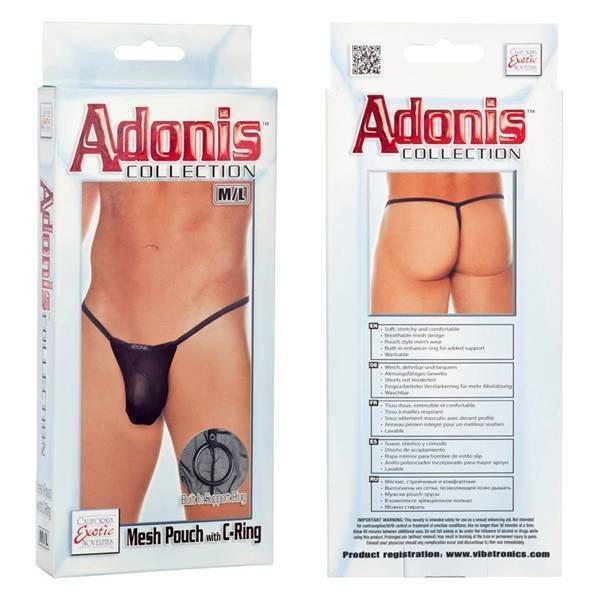 Мужские трусы с кольцом Adonis Mesh Pouch M/L 4528-10BXSE