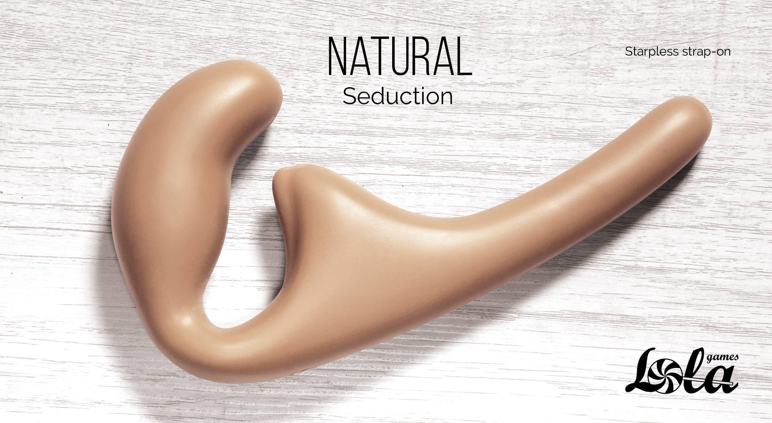 Безремневой анальный страпон Natural Seduction Beige 5010-01lola | Lola Games Natural | Заказать по низкой цене