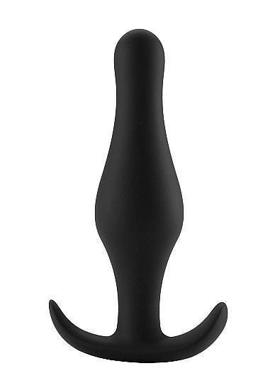 Анальная пробка Butt Plug with Handle - Large SH-SHT384BLK Shotsmedia