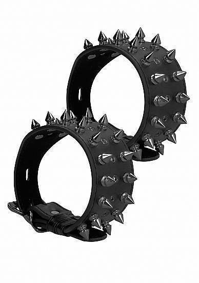 Браслеты Ouch! Skulls and Bones Black Spikes SH-OU288BLK Черный Shotsmedia