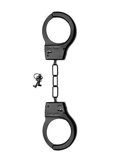 Металлические наручники SHOTS TOYS Black SH-SHT347BLK Shotsmedia