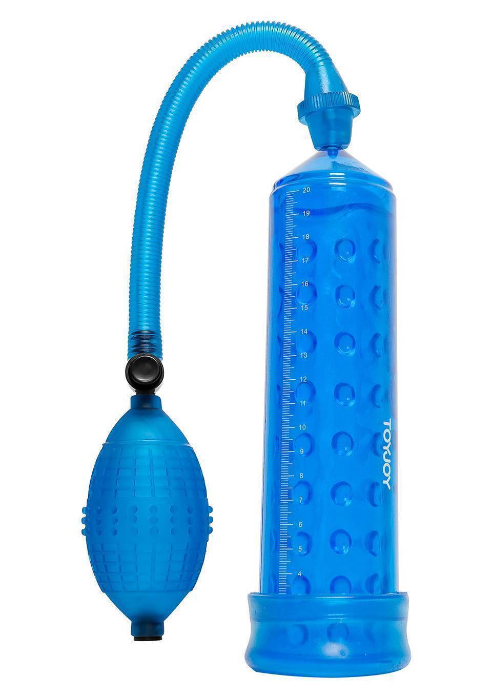 Помпа для пениса POWER MASSAGE PUMP W. SLEEVE BLUE 10223TJ