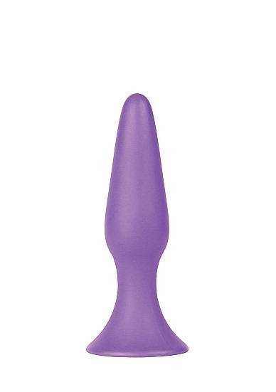 Анальная пробка Silky Buttplug Small Purple SH-SHT178PUR Shotsmedia