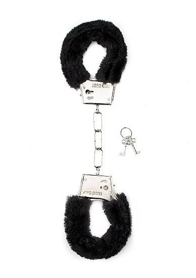 Наручники Furry Handcuffs Black SH-SHT255BLK Shotsmedia