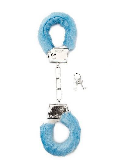 Наручники Furry Handcuffs Blue SH-SHT255BLU Shotsmedia Наручники Furry Handcuffs Blue SH-SHT255BLU Shotsmedia