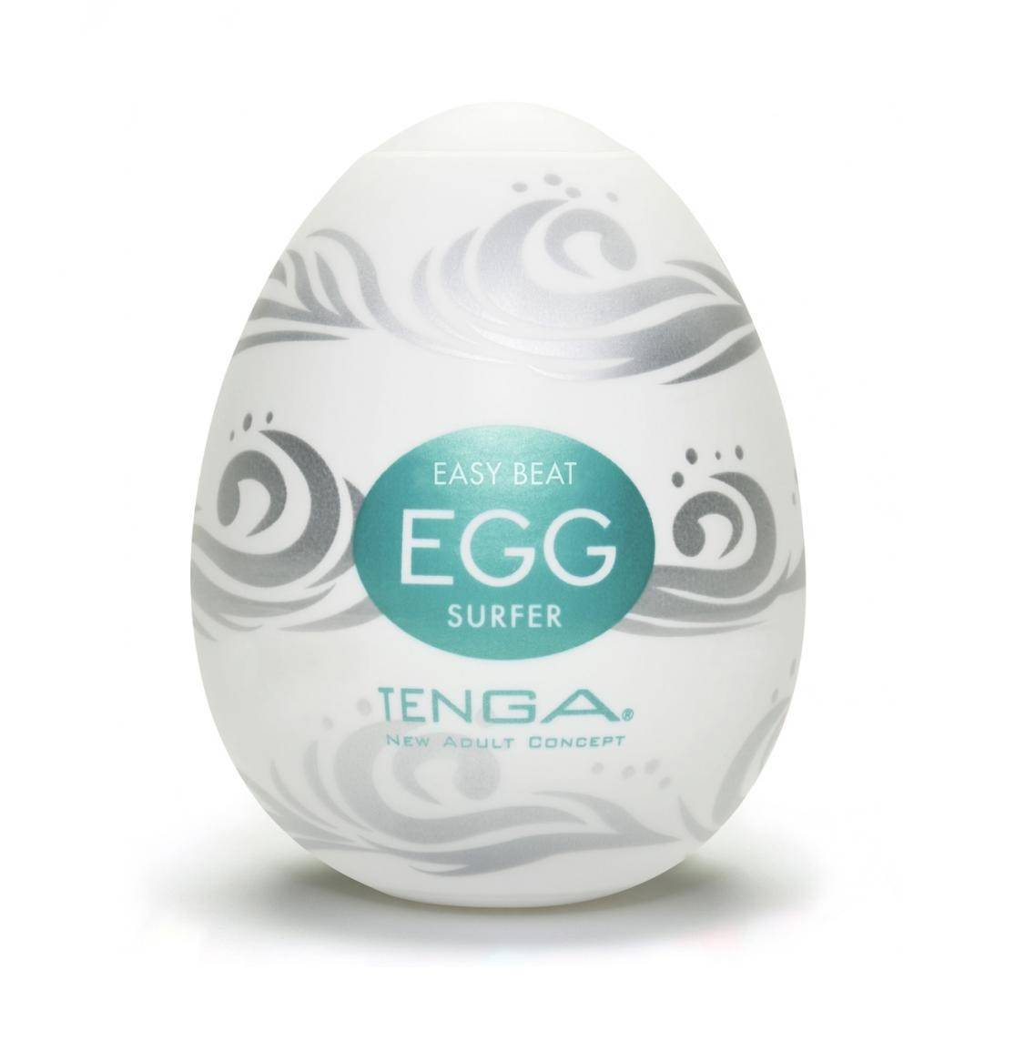 TENGA №12 Стимулятор яйцо Surfer Белый Tenga