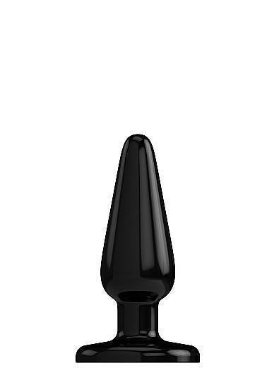 Анальный стимулятор Bottom Line 4" Model 1 rubber Black SH-BTM001BLK Shotsmedia
