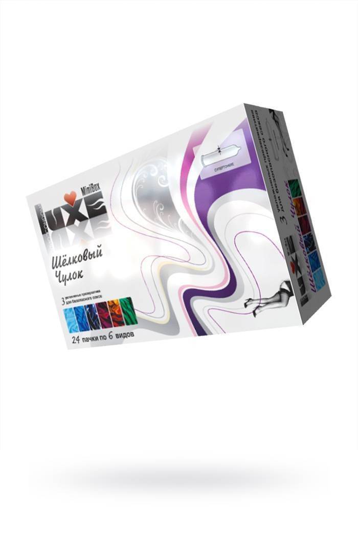 Презервативы Luxe Mini Box Шелковый чулок ультратонкие, 18 см., №3, 24 шт.