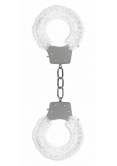Пушистые наручники OUCH! White SH-OU004WHT Shotsmedia